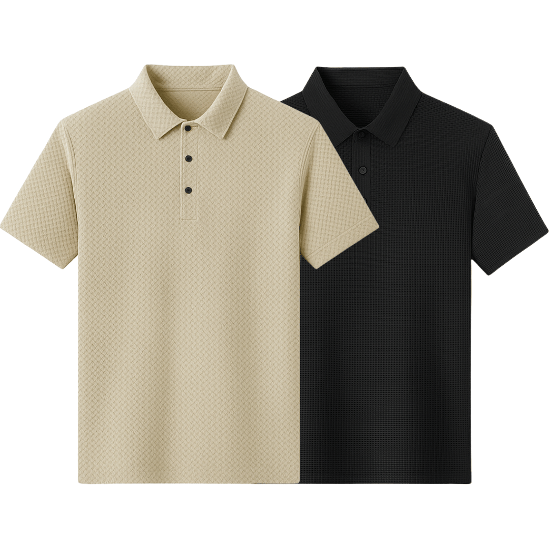 ACHÈTE 1, REÇOIS 2 – Polos en Coton Premium Elegant |Nouvelle Collection|!
